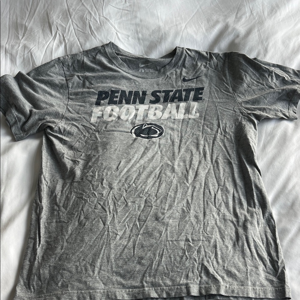 Nike Gray Penn State Football T-Shirt